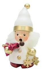 White - Gold Santa<br>Mini Ulbricht Smoker